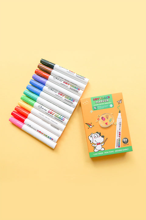 12-colour marker set - Home by wheniwasfour | 小时候, Singapore local artist online gift store