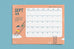 Dream Chaser Desk Calendar 2023 - stationery by wheniwasfour | 小时候, Singapore local artist online gift store