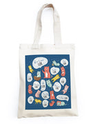 Lor Singlish Tote Bag - Canvas Tote Bags by wheniwasfour | 小时候, Singapore local artist online gift store