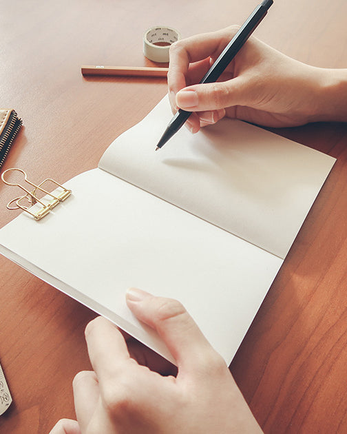 Grateful 感恩 A6 Notebook - Notebooks by wheniwasfour | 小时候, Singapore local artist online gift store