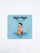Baby Talk Wooden Coasters - Home by wheniwasfour | 小时候, Singapore local artist online gift store