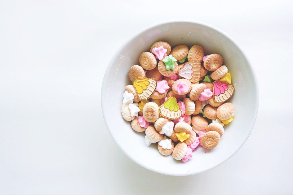 Fancy Gem Biscuit Enamel Pin - Accessories by wheniwasfour | 小时候, Singapore local artist online gift store