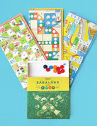Zabalang Board Games (3 in 1) - Board Games by wheniwasfour | 小时候, Singapore local artist online gift store