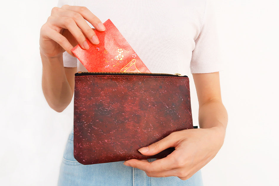 Bak Kwa Pouch - Pouch by wheniwasfour | 小时候, Singapore local artist online gift store