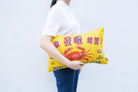 Chilli Crab Cushion Cover - cushion cover by wheniwasfour | 小时候, Singapore local artist online gift store