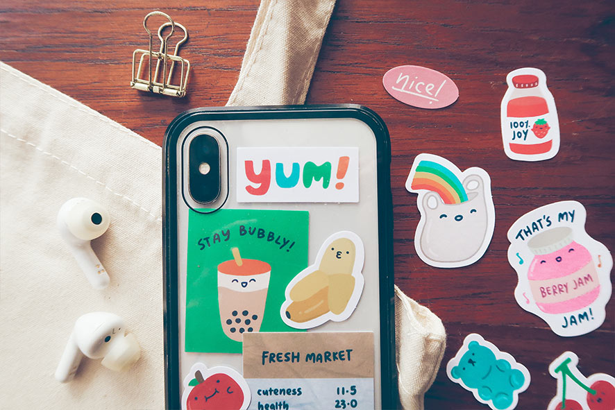 Fresh Market Decal Sticker Pack - Sticker by wheniwasfour | 小时候, Singapore local artist online gift store