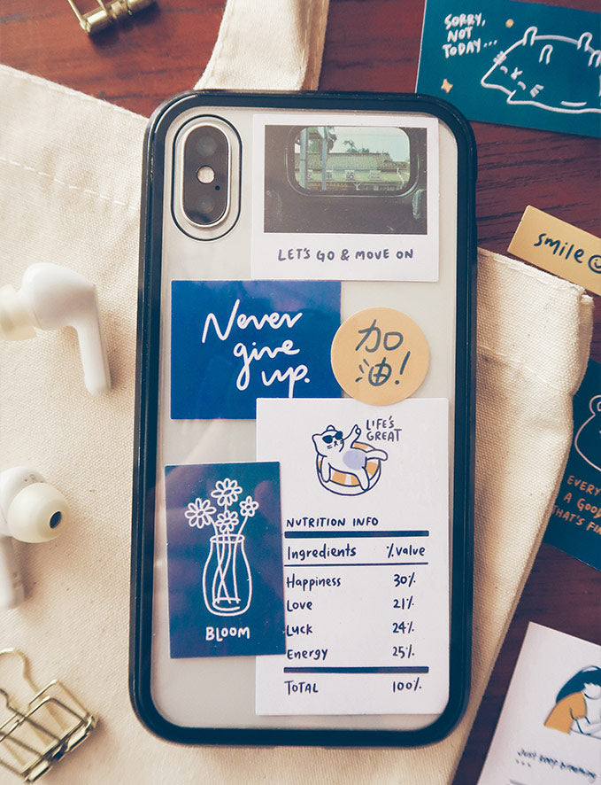 Live Simply Decal Sticker Pack - Sticker by wheniwasfour | 小时候, Singapore local artist online gift store