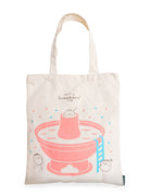Sumoboru Hotpot Totebag - Canvas Tote Bags by wheniwasfour | 小时候, Singapore local artist online gift store