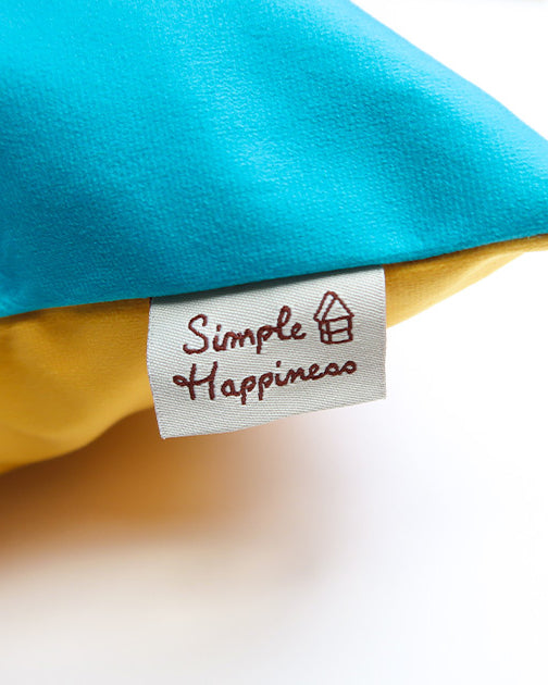 Contented & Carefree Cushion Cover - cushion cover by wheniwasfour | 小时候, Singapore local artist online gift store