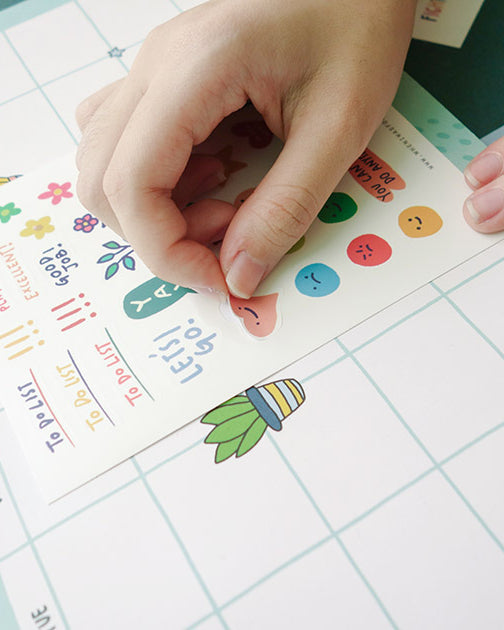 Dream Chaser Monthly Desk Planner - Monthly Planner by wheniwasfour | 小时候, Singapore local artist online gift store