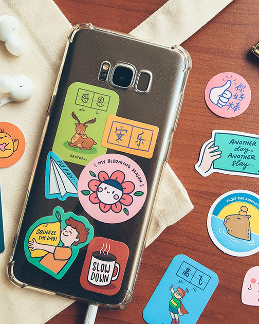 Dream Chaser Decal Sticker Pack Design 02 - Sticker by wheniwasfour | 小时候, Singapore local artist online gift store