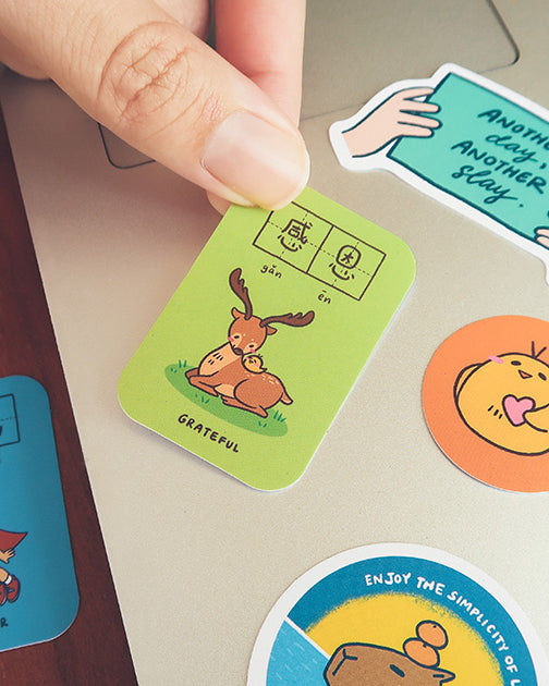 Dream Chaser Decal Sticker Pack Design 02 - Sticker by wheniwasfour | 小时候, Singapore local artist online gift store