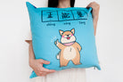 Positivity & Miracle Cushion Cover - cushion cover by wheniwasfour | 小时候, Singapore local artist online gift store