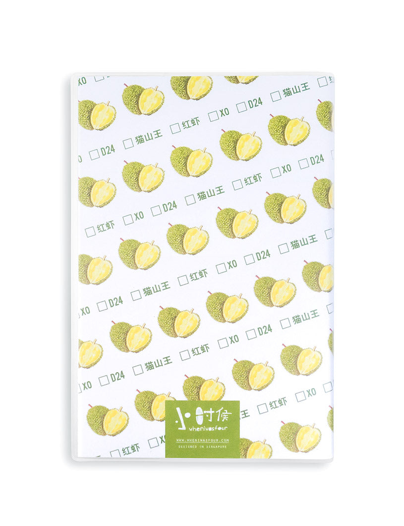 Wheniwasfour A5 Notebooks - Durian