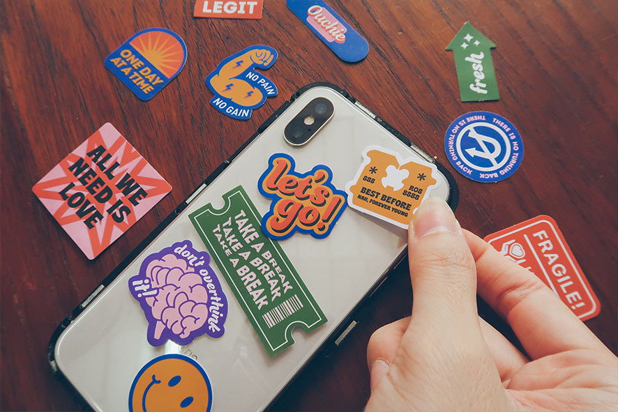 Stay Cool Decal Sticker Pack - Sticker by wheniwasfour | 小时候, Singapore local artist online gift store