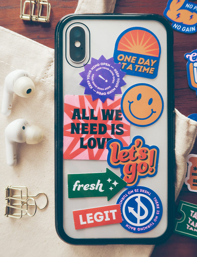 Stay Cool Decal Sticker Pack - Sticker by wheniwasfour | 小时候, Singapore local artist online gift store