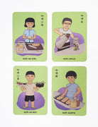 Happy Family Singapore Card Game - Board Games by wheniwasfour | 小时候, Singapore local artist online gift store