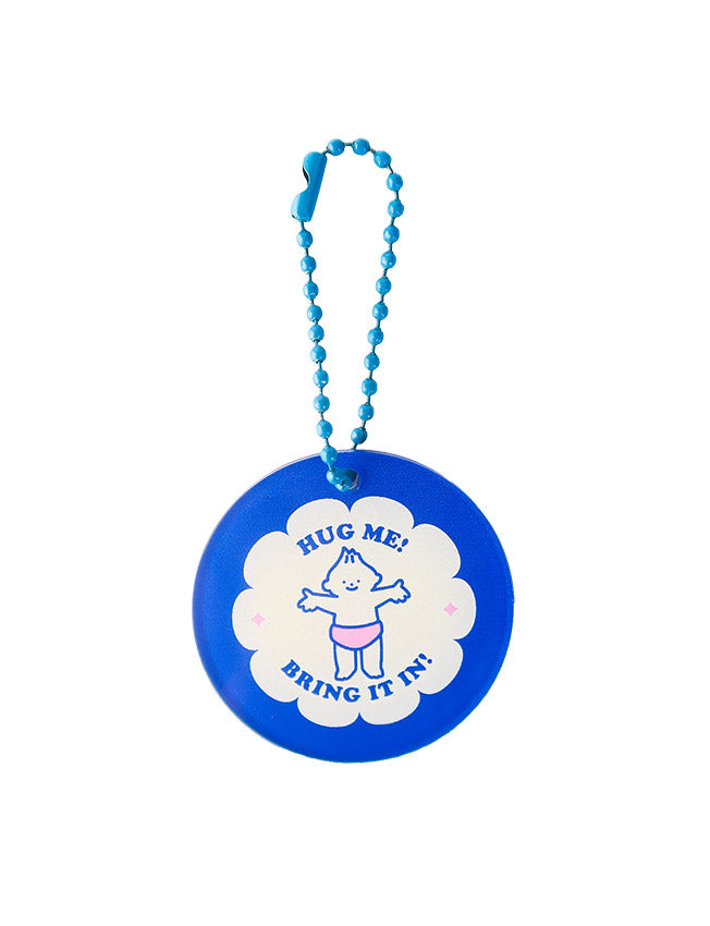 Hug Me Keychain Charm - Accessories by wheniwasfour | 小时候, Singapore local artist online gift store