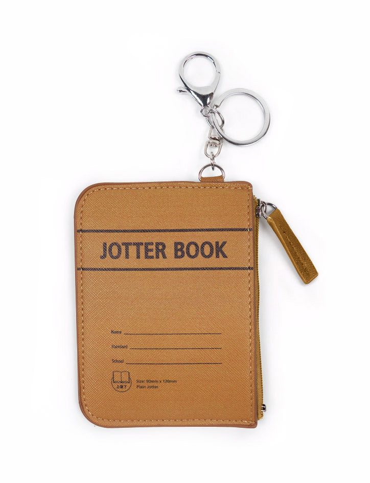 Jotter Book Coin Pouch & Card Holder - Pouch by wheniwasfour | 小时候, Singapore local artist online gift store