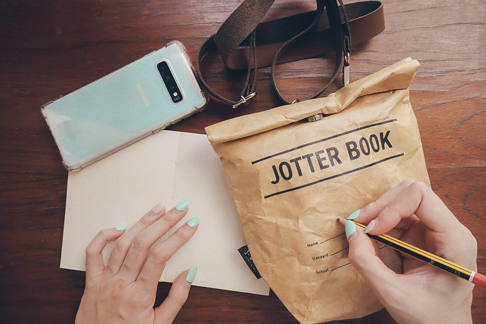 Jotter Book Sling Bag - Sling Bag by wheniwasfour | 小时候, Singapore local artist online gift store