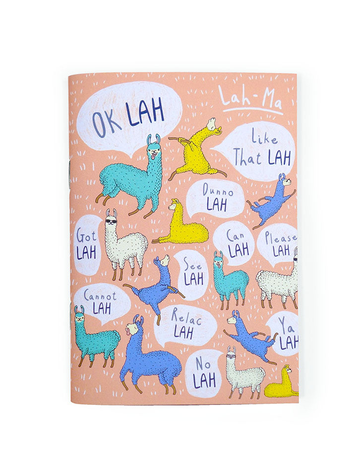 Lah-Ma A6 Notebook - Notebooks by wheniwasfour | 小时候, Singapore local artist online gift store
