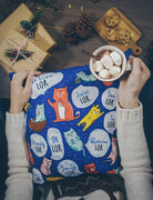 Cat Lor Singlish Cushion Cover (2 sizes) - cushion cover by wheniwasfour | 小时候, Singapore local artist online gift store