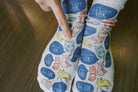 Lor socks - Apparel by wheniwasfour | 小时候, Singapore local artist online gift store
