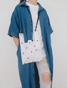 Merlion Plastic Sling Bag - Sling Bag by wheniwasfour | 小时候, Singapore local artist online gift store