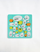 Singlish Wooden Coasters - Home by wheniwasfour | 小时候, Singapore local artist online gift store