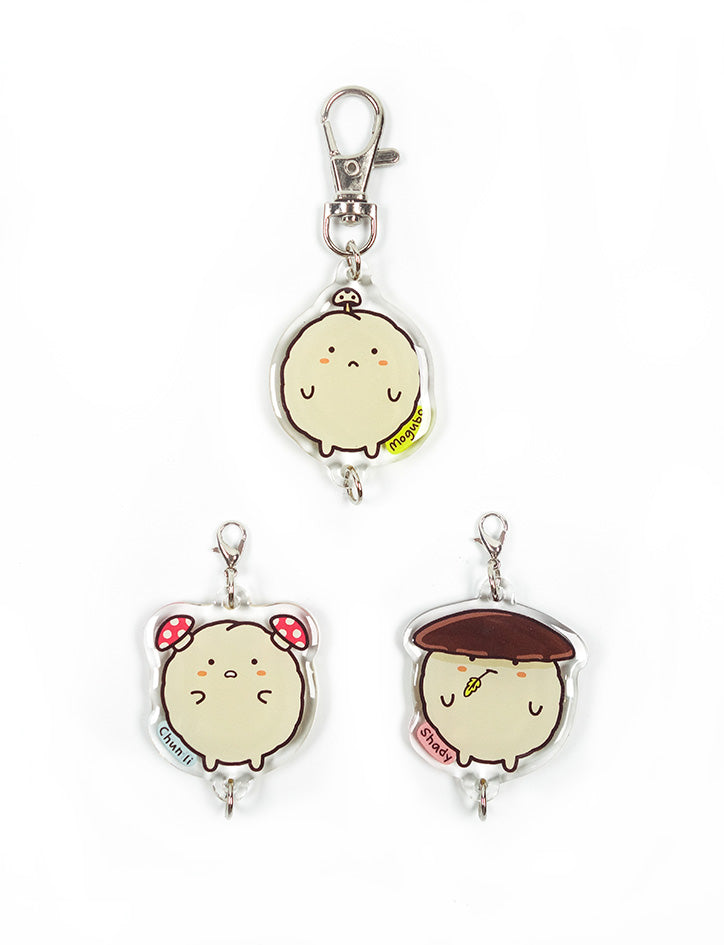 Mogubo Keychain 3 in 1 - Accessories by wheniwasfour | 小时候, Singapore local artist online gift store