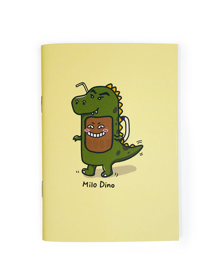 Milo Dino A6 Notebook - Notebooks by wheniwasfour | 小时候, Singapore local artist online gift store