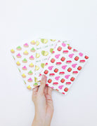 Foodie Pattern A6 Notebook - Notebooks by wheniwasfour | 小时候, Singapore local artist online gift store