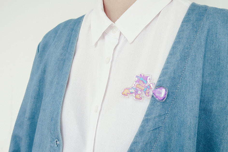 Old Game Console Street Fighter Pin - Accessories by wheniwasfour | 小时候, Singapore local artist online gift store