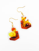 Kiddy Rides Dangling Earrings - Accessories by wheniwasfour | 小时候, Singapore local artist online gift store