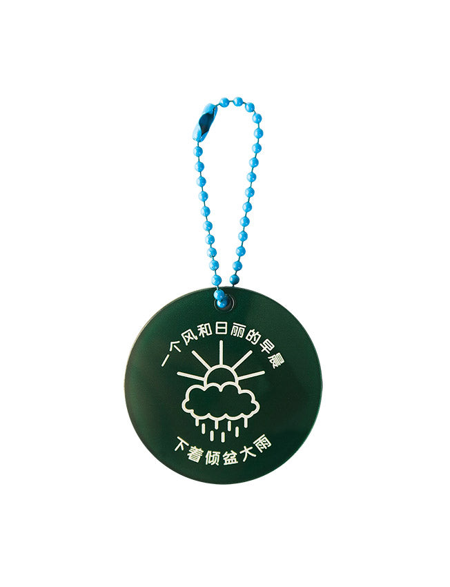 One Fine Day Keychain Charm - Accessories by wheniwasfour | 小时候, Singapore local artist online gift store