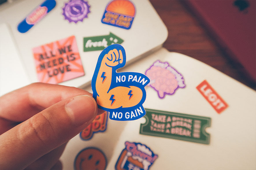 Stay Cool Decal Sticker Pack - Sticker by wheniwasfour | 小时候, Singapore local artist online gift store