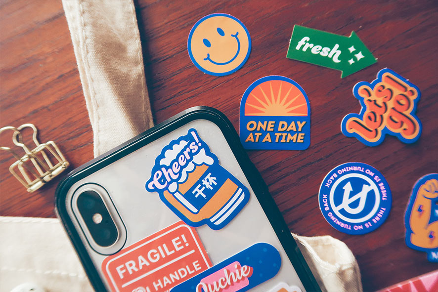 Stay Cool Decal Sticker Pack - Sticker by wheniwasfour | 小时候, Singapore local artist online gift store