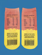 Ahuat Sardine socks - Apparel by wheniwasfour | 小时候, Singapore local artist online gift store