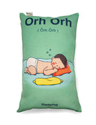 Orh Orh/Pom Pom Cushion Cover - cushion cover by wheniwasfour | 小时候, Singapore local artist online gift store
