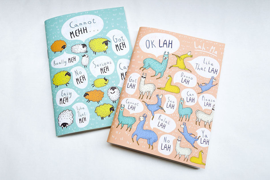 Lah-Ma A6 Notebook - Notebooks by wheniwasfour | 小时候, Singapore local artist online gift store