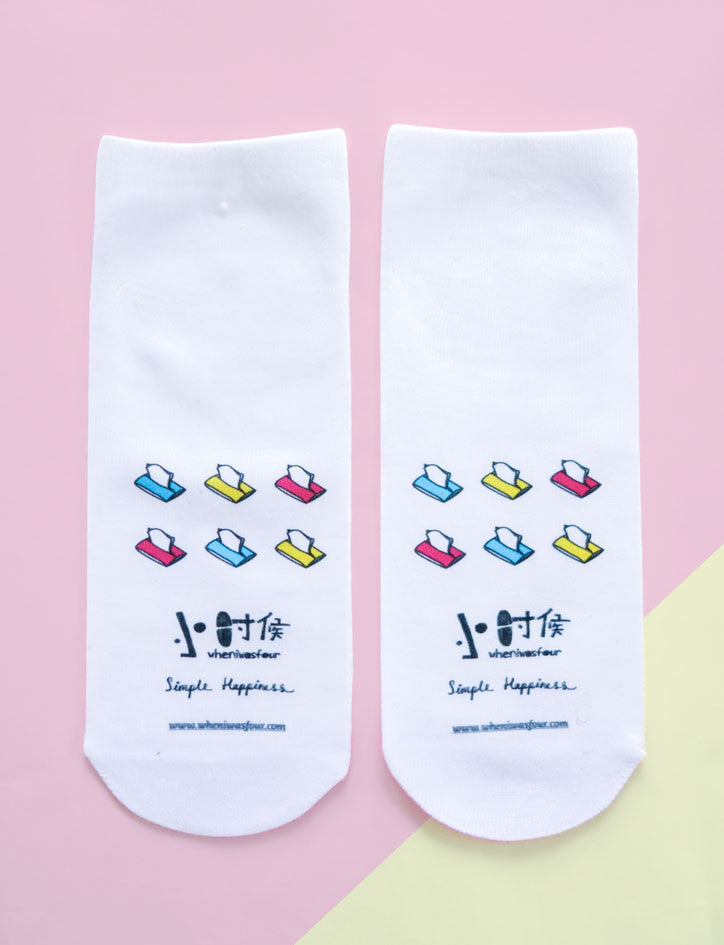 Hao Lian (Arrogant) Girl Socks (Back)