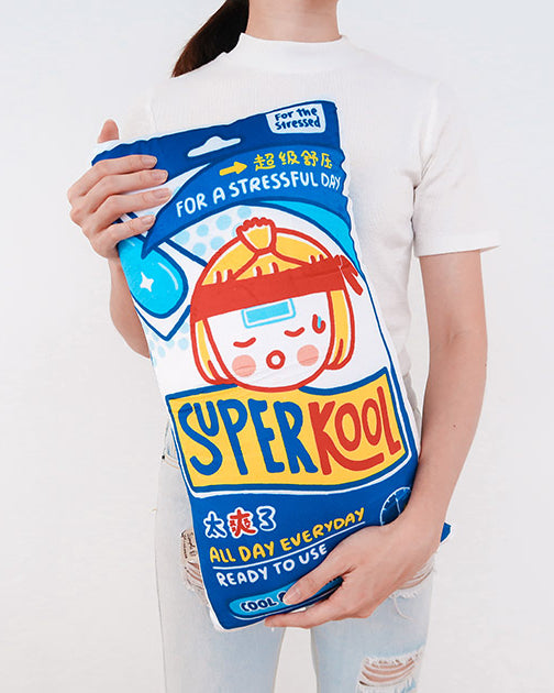 Superkool Plush Toy - Plushies by wheniwasfour | 小时候, Singapore local artist online gift store