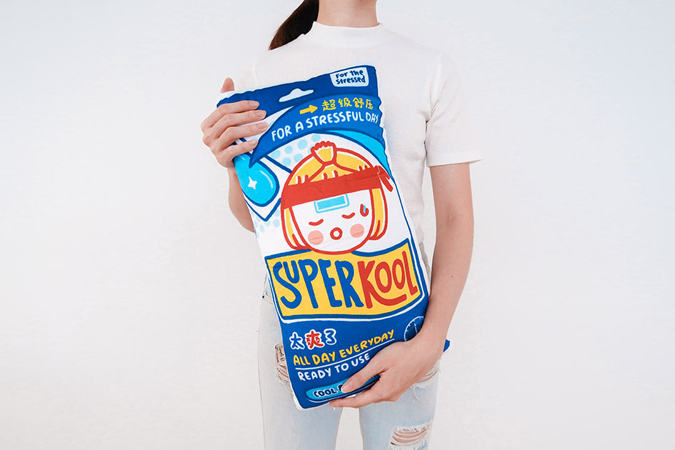 Superkool Plush Toy - Plushies by wheniwasfour | 小时候, Singapore local artist online gift store