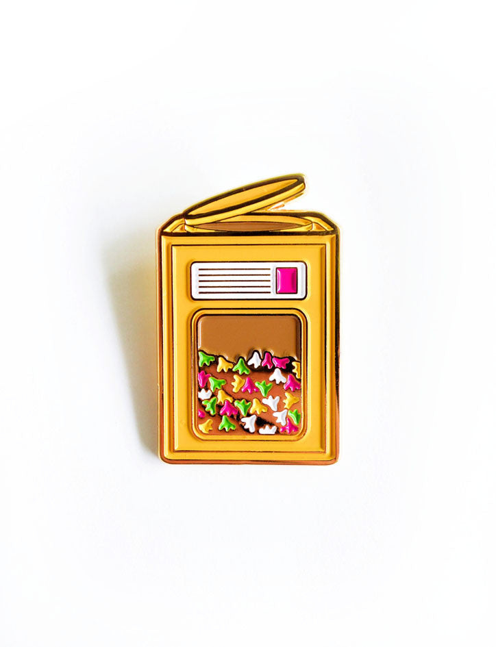 Old Biscuit Tin Pin - Accessories by wheniwasfour | 小时候, Singapore local artist online gift store