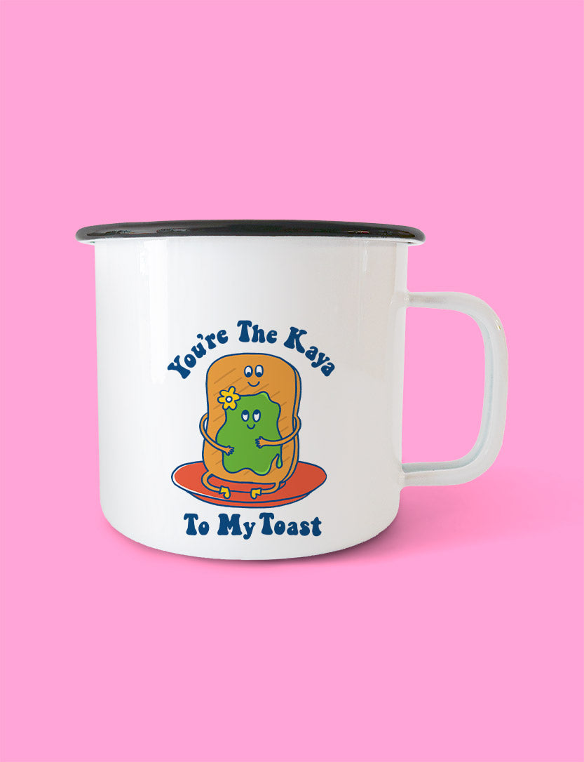 You're The Kaya To My Toast Mug - Home by wheniwasfour | 小时候, Singapore local artist online gift store