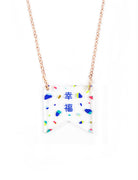Motivational Little Message Necklace - 幸福 Happiness