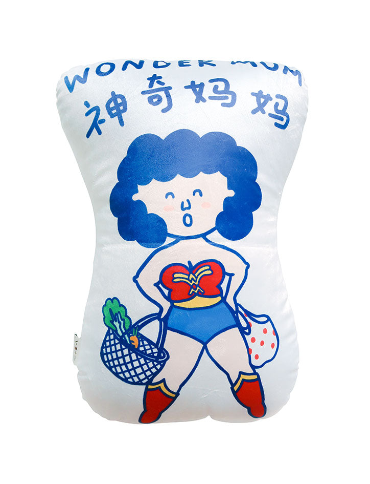 Wonder Mum Plush Toy - Plushies by wheniwasfour | 小时候, Singapore local artist online gift store