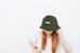 Army Green Bucket Hat with Velcro Patch