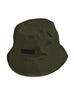 Army Green Bucket Hat with Velcro Patch