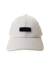 Beige Baseball Cap with Velcro Patch